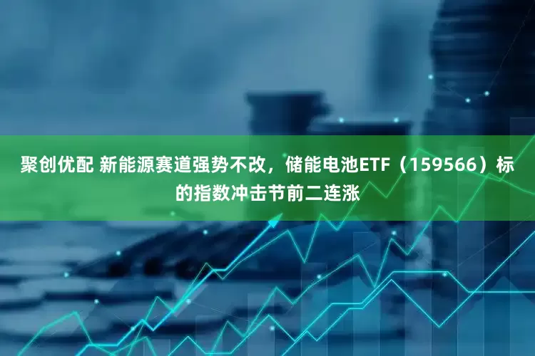 聚创优配 新能源赛道强势不改，储能电池ETF（159566）标的指数冲击节前二连涨